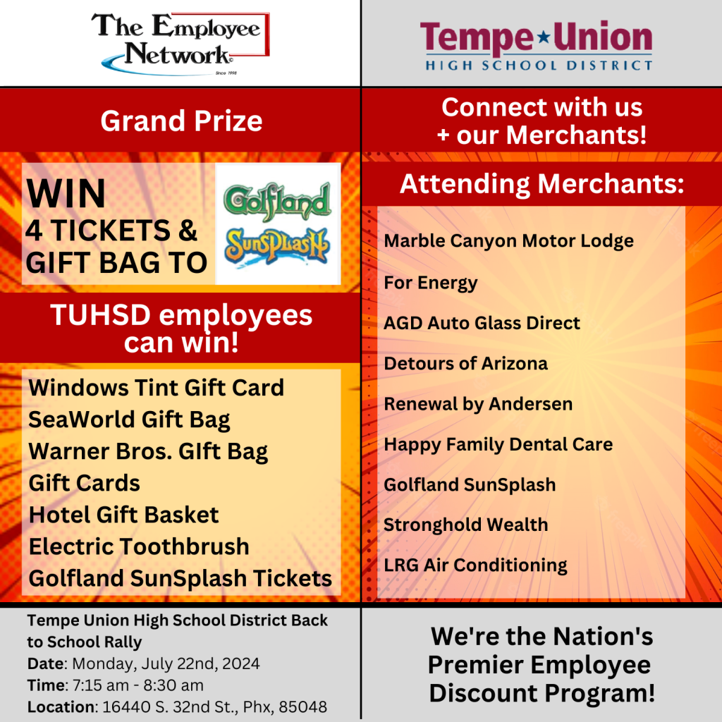 Tempe Union High School District Event July &#8217;24