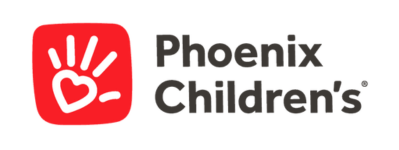 Phoenix Childrens Hospital logo displayed on a webpage showcasing employee discount information